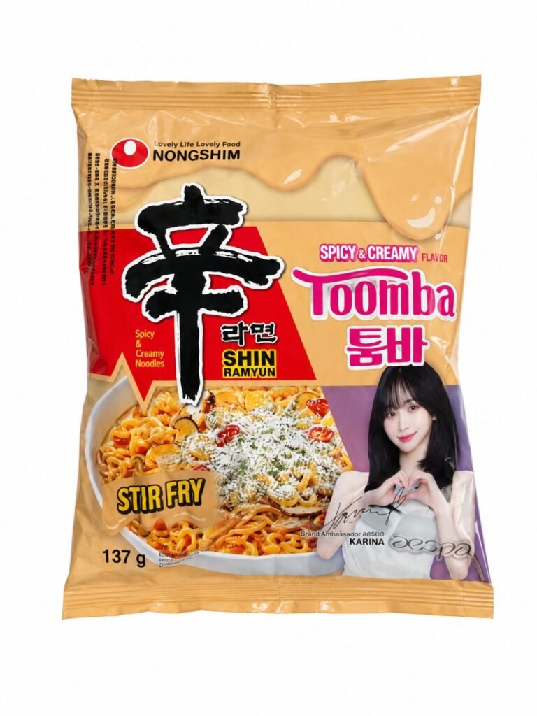 Nongshim Shin Ramyun Toomba – smażony ramen stir-fry