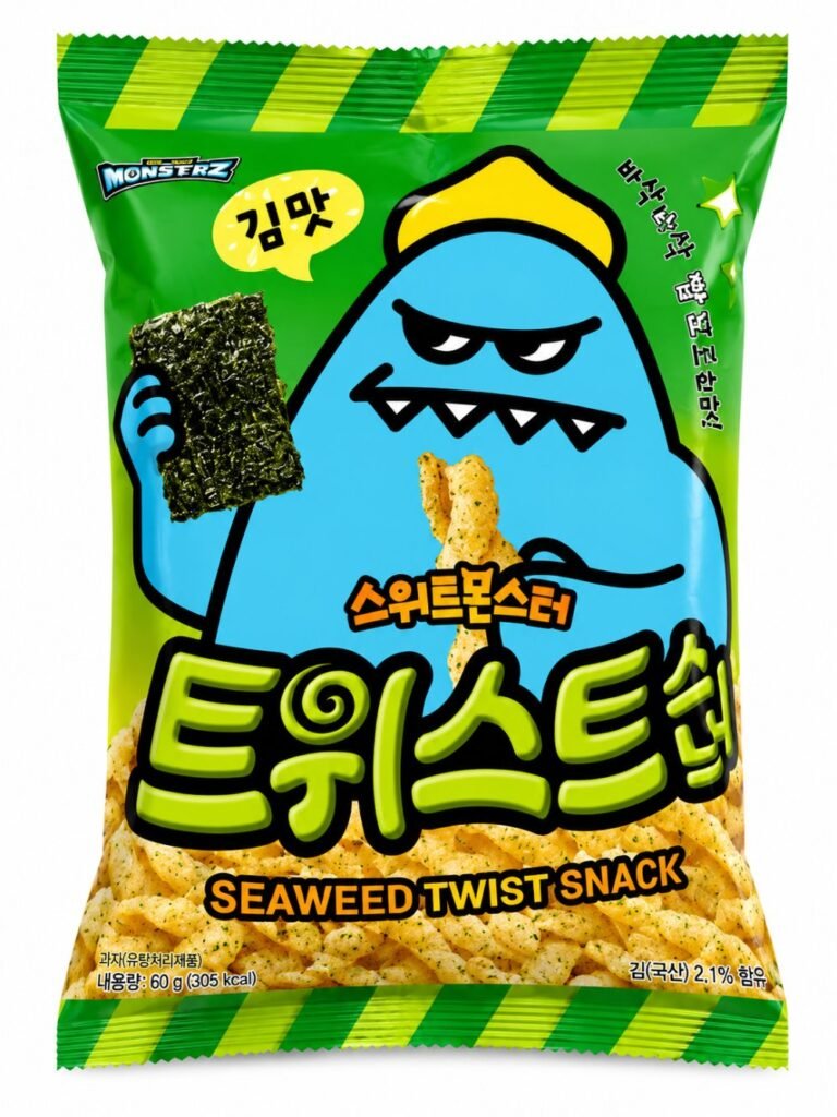 Seaweed Twist – chrupiące paluszki z wodorostami