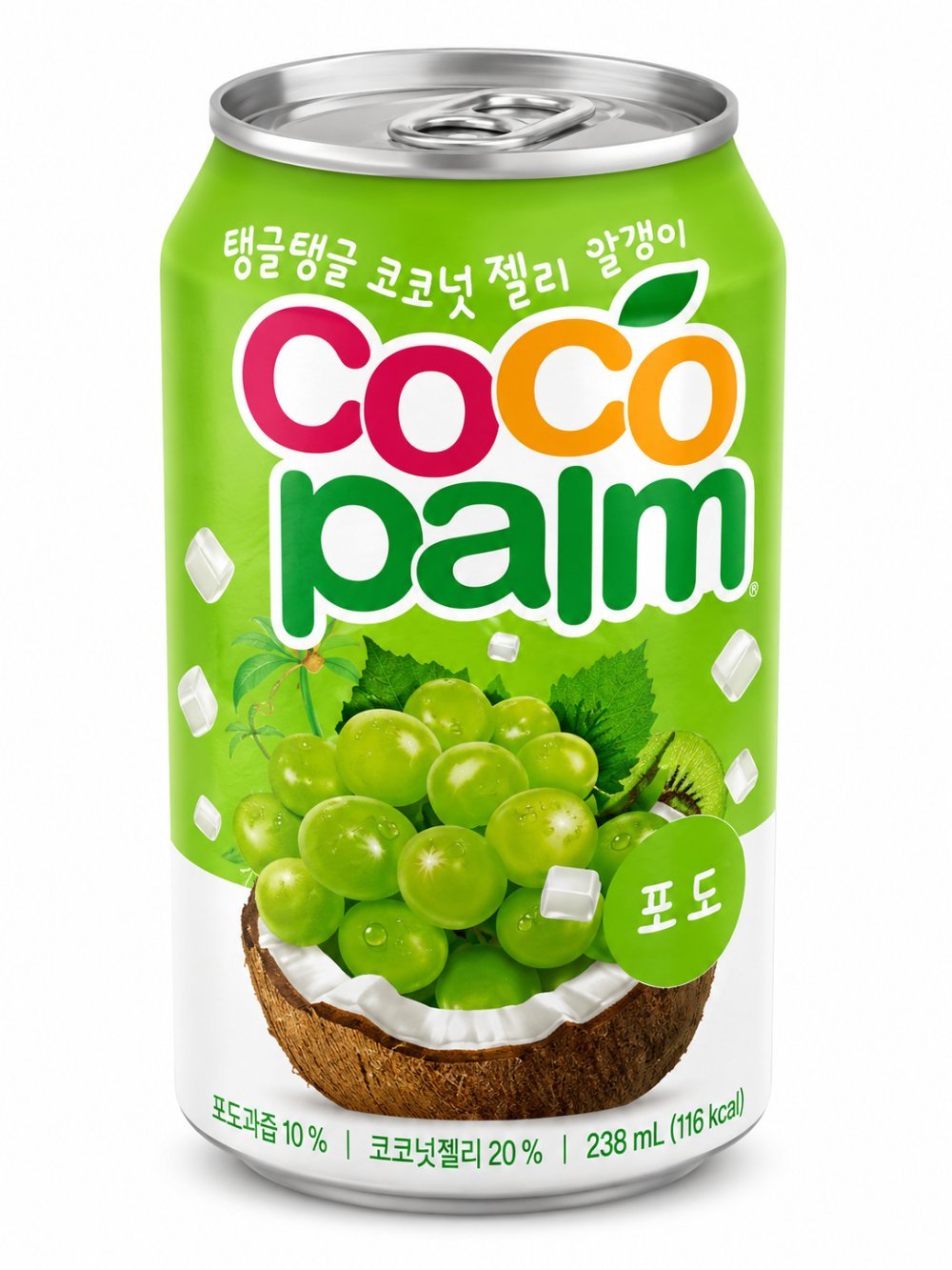 Coco Palm – napój z galaretką kokosową i zielonym winogronem